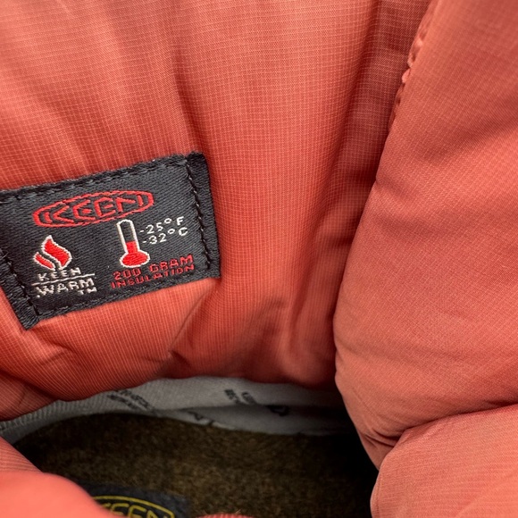 Keen Greta Waterproof Women's Size 8 M Brown Leather Lace-Up Hiking Boots - Picture 7 of 11